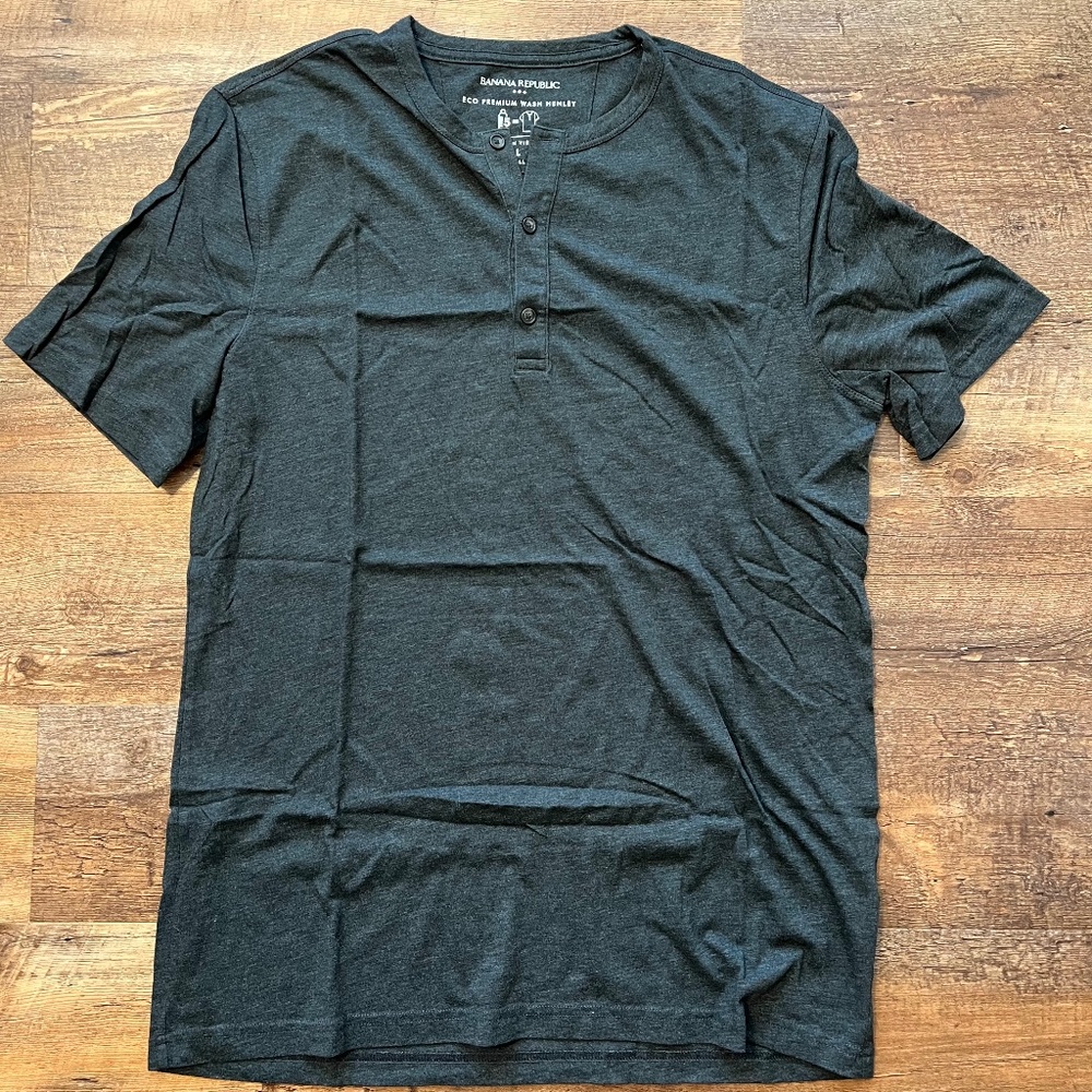3 Banana Republic Henley T-Shirt